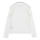 SUNSPEL ロングスリーブ クラシック Tシャツ 定価16610円 WTSH0033 長袖Ｔシャツ カットソー ロンＴ ホワイト レディース サンスペル【中古】5-0911M∞