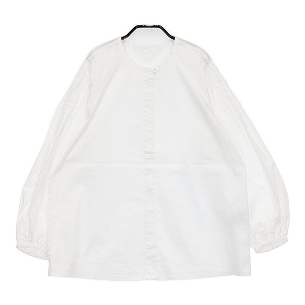 BEAUTY&YOUTH UNITED ARROWS ピンタックスリーブ ブラウス 定価14850円 シャツ ホワイト レディース ビューティアンドユース【中古】5-0805M♪