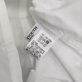 BEAUTY&YOUTH UNITED ARROWS ピンタックスリーブ ブラウス 定価14850円 シャツ ホワイト レディース ビューティアンドユース【中古】5-0805M♪