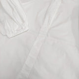 BEAUTY&YOUTH UNITED ARROWS ピンタックスリーブ ブラウス 定価14850円 シャツ ホワイト レディース ビューティアンドユース【中古】5-0805M♪