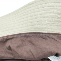KIJIMA TAKAYUKI FOOD TEXTILE バケットハット W-221125 コットン サイズ1 ハット カーキ レディース キジマタカユキ【中古】5-0918G◎