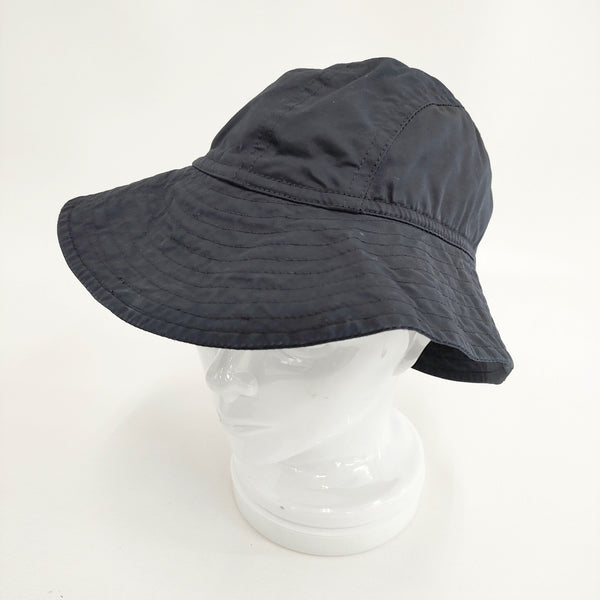 MHL. DRY COMPACT COTTON バケットハット 595-1176503 ハット ネイビー レディース エムエイチエル【中古】5-0918G◎