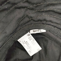 MHL. DRY COMPACT COTTON バケットハット 595-1176503 ハット ネイビー レディース エムエイチエル【中古】5-0918G◎