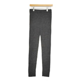 MARCOMONDE 新品リブニット 定価18000円 ウールパンツ レギンス グレー レディース マルコモンド【中古】5-0921T∞