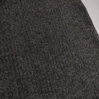 MARCOMONDE 新品リブニット 定価18000円 ウールパンツ レギンス グレー レディース マルコモンド【中古】5-0921T∞