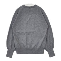 Spick and Span ウール クルーネックニット セーター ニット 23AW グレー レディース スピックアンドスパン【中古】5-0921T∞