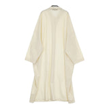 mizuiro-ind ナイロン シャツワンピース ワイド コート ワンピース ライトイエロー レディース ミズイロインド【中古】5-0805M♪