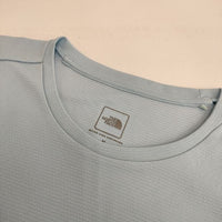 THE NORTH FACE NTW81876 VOLTAGE CREW 長袖Ｔシャツ カットソー ロンＴ ライトブルー レディース ザノースフェイス【中古】5-0911M∞