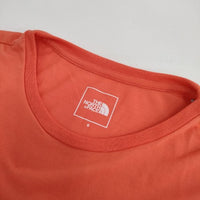 THE NORTH FACE NTW82181 L/S Faded TNF Tee 長袖Ｔシャツ カットソー ロンＴ オレンジ レディース ザノースフェイス【中古】5-0911M∞