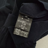 mina perhonen flower shadow 定価50600円 ads8983 サイズ38 コットン ニット 25SS ネイビー レディース ミナペルホネン【中古】5-0514M♪