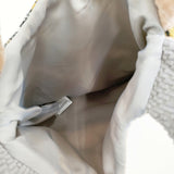 mina perhonen 未使用品 piece egg bag エッグバッグ pi0308 トートバッグ ピンク グレー レディース ミナペルホネン【中古】5-0514T♪