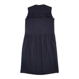 mina perhonen tambourine ドレス 定価88000円 ads3134 38 ノースリーブ ワンピース 25SS ネイビー レディース ミナペルホネン【中古】5-0514M♪