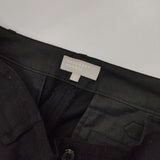 MARGARET HOWELL ウール クロップドパンツ 578-243804 パンツ ブラック レディース マーガレットハウエル【中古】5-0814T∞