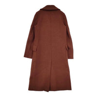 HARRIS WHARF LONDON Military Coat ミリタリーコート A1272MLC ウール コート ブラウン レディース ハリスワーフロンドン【中古】5-0827A∞