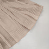 Sea New York インド製 刺繍 ギャザーワンピース rs19-38 レースドレス ワンピース ピンクベージュ レディース シー ニューヨーク【中古】5-0726M∞