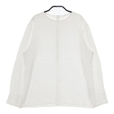 IENA chere TA ツイルブラウス 長袖 トリアセテート ブラウス シャツ オフホワイト レディース イエナ【中古】5-0726M∞