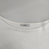 IENA ボートネック コットンストレッチ 長袖Ｔシャツ カットソー ロンＴ ホワイト レディース イエナ【中古】5-0726M∞