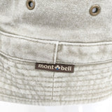 mont-bell コットンツイルハット 2108108 サイズM 帽子 ハット カーキ レディース モンベル【中古】5-0913G◎