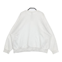 TRAVAIL MANUEL 222006 コットン ミニ裏毛セットインラグランプルオーバー スウェット ホワイト レディース トラバイユマニュアル【中古】5-0715M△