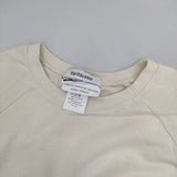 veritecoeur ST-151 裏毛 コットン トレーナー スウェット オフホワイト レディース ヴェリテクール【中古】5-0726M∞