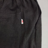 si si si comfort　ラミーリネン タイ パンツ ブラック レディース スースースー【中古】5-0921T∞
