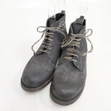 veritecoeur SHOTO ショット レザー サイズ37 レースアップ ブーツ ダークグレー レディース ヴェリテクール【中古】5-1027T◎