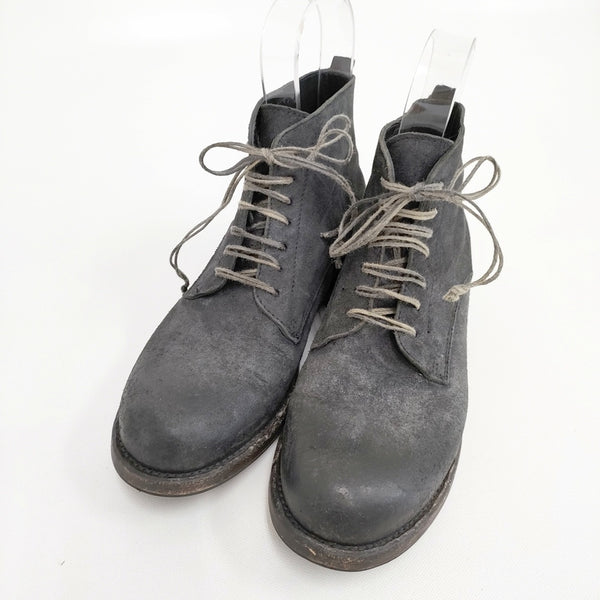 veritecoeur SHOTO ショット レザー サイズ37 レースアップ ブーツ ダークグレー レディース ヴェリテクール【中古】5-1027T◎