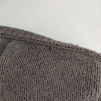 evam eva wool lily E241K005 セーター ニット グレー レディース エヴァムエヴァ【中古】5-0921T∞