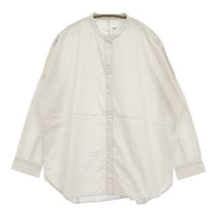 evam eva ドルマンスリーブ E231T029 定価24200円 コットン 長袖シャツ オフホワイト レディース エヴァムエヴァ【中古】5-0830M∞