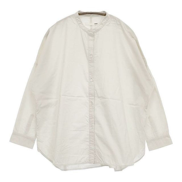 evam eva ドルマンスリーブ E231T029 定価24200円 コットン 長袖シャツ オフホワイト レディース エヴァムエヴァ【中古】5-0830M∞