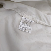 evam eva ドルマンスリーブ E231T029 定価24200円 コットン 長袖シャツ オフホワイト レディース エヴァムエヴァ【中古】5-0830M∞