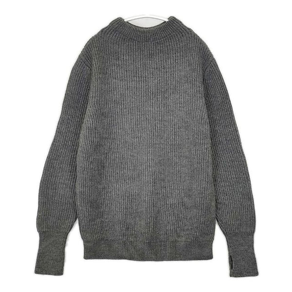 ANDERSEN-ANDERSEN モックネック ウール 畦編み サイズM DK-4780 セーター ニット グレー レディース アンデルセンアンデルセン【中古】5-1101T∞