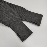 ANDERSEN-ANDERSEN モックネック ウール 畦編み サイズM DK-4780 セーター ニット グレー レディース アンデルセンアンデルセン【中古】5-1101T∞