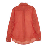 ARTS&SCIENCE コットン レギュラーカラーシャツ 031-U655-032 長袖シャツ オレンジ レディース アーツ&サイエンス【中古】5-0726M∞