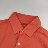 ARTS&SCIENCE コットン レギュラーカラーシャツ 031-U655-032 長袖シャツ オレンジ レディース アーツ&サイエンス【中古】5-0726M∞
