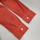 ARTS&SCIENCE コットン レギュラーカラーシャツ 031-U655-032 長袖シャツ オレンジ レディース アーツ&サイエンス【中古】5-0726M∞