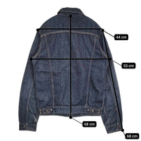 Denime 3RD TYPE DENM JACKET サードタイプデニムジャケット サイズ44 デニムジャケット ネイビー メンズ ドゥニーム【中古】5-0805M♪