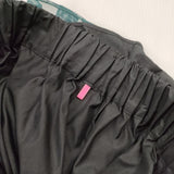 POLS プリーツスカート 定価30800円 ロングスカート ブラック グリーン レディース ポルス MARUMAN 丸萬【中古】5-1106M∞