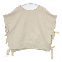 enn hut ノースリーブニット 切替 ベスト アイボリー レディース エンハット【中古】5-0814T∞