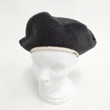 frankygrow フリース ボア サイズ2 帽子 ベレー帽 ブラック レディース フランキーグロウ【中古】5-1021T◎