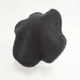 frankygrow フリース ボア サイズ2 帽子 ベレー帽 ブラック レディース フランキーグロウ【中古】5-1021T◎