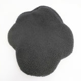 frankygrow フリース ボア サイズ2 帽子 ベレー帽 ブラック レディース フランキーグロウ【中古】5-1021T◎