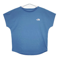 THE NORTH FACE NTW32374 F/S Logo Design Tee サイズS 半袖Ｔシャツ カットソー ライトブルー レディース ザノースフェイス【中古】5-0617S△