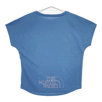 THE NORTH FACE NTW32374 F/S Logo Design Tee サイズS 半袖Ｔシャツ カットソー ライトブルー レディース ザノースフェイス【中古】5-0617S△