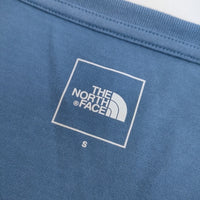 THE NORTH FACE NTW32374 F/S Logo Design Tee サイズS 半袖Ｔシャツ カットソー ライトブルー レディース ザノースフェイス【中古】5-0617S△