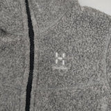 HAGLOFS 602772 PILE HOOD WOMEN POLARTEC ポーラテック フリース パーカー ブルゾン グレー レディース ホグロフス【中古】5-0814T∞