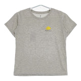 mont-bell 1114254 WIC.T Women's 山の道具 サイズXS 半袖Ｔシャツ カットソー グレー レディース モンベル【中古】5-0617S△