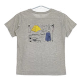 mont-bell 1114254 WIC.T Women's 山の道具 サイズXS 半袖Ｔシャツ カットソー グレー レディース モンベル【中古】5-0617S△