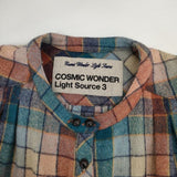 COSMIC WONDER ウール混 チェック オールインワン ツナギ ベージュ マルチカラー レディース コズミックワンダー【中古】5-0814T∞