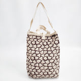 LAVENHAM キルティング 2way トートバッグ ショルダーバッグ アイボリー ボルドー レディース ラベンハム【中古】5-1021T◎